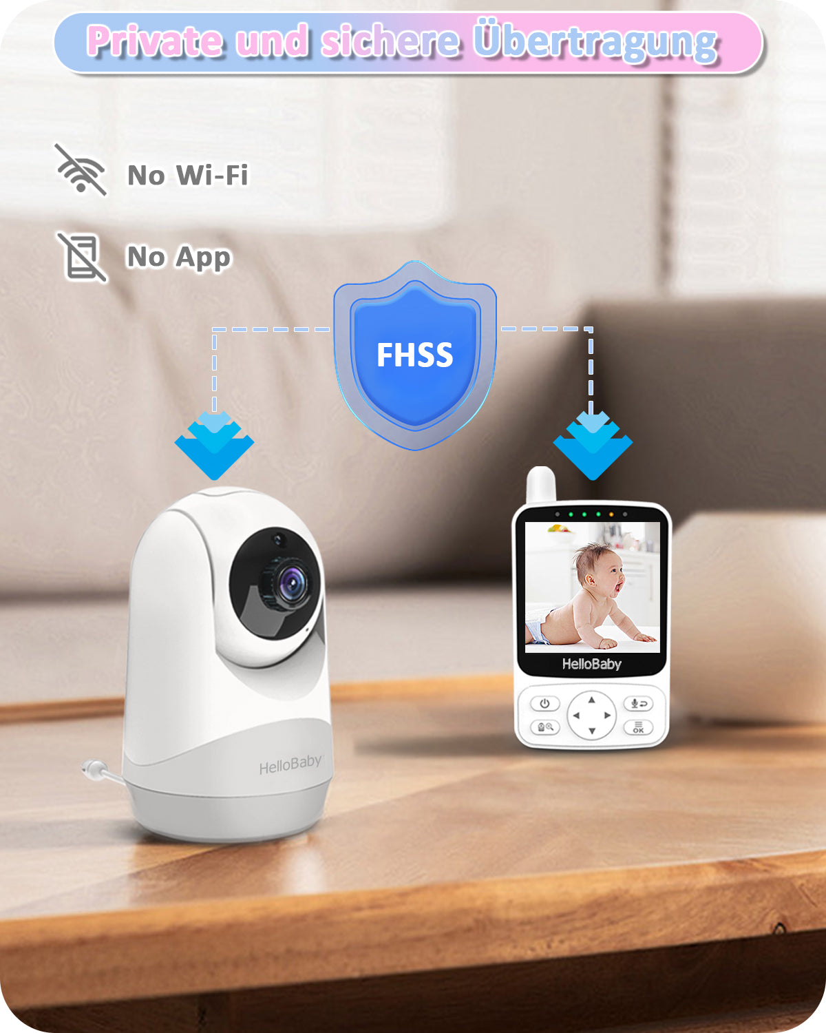 hellobaby best baby monitor - HelloBaby Monitor with 29Hour Battery Life and 4" IPS Screen, No WiFi, Video Baby Monitor with Camera and Audio 1000ft Long Rang Auto Night Vision 2 Way Audio Temperature VOX Mode for Baby Pet Eldly