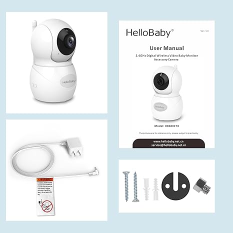 HelloBaby Camera | Add-on Camera for HB6081