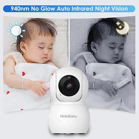 hellobaby best baby monitor - HelloBaby HB66 Pro Video Baby Monitor