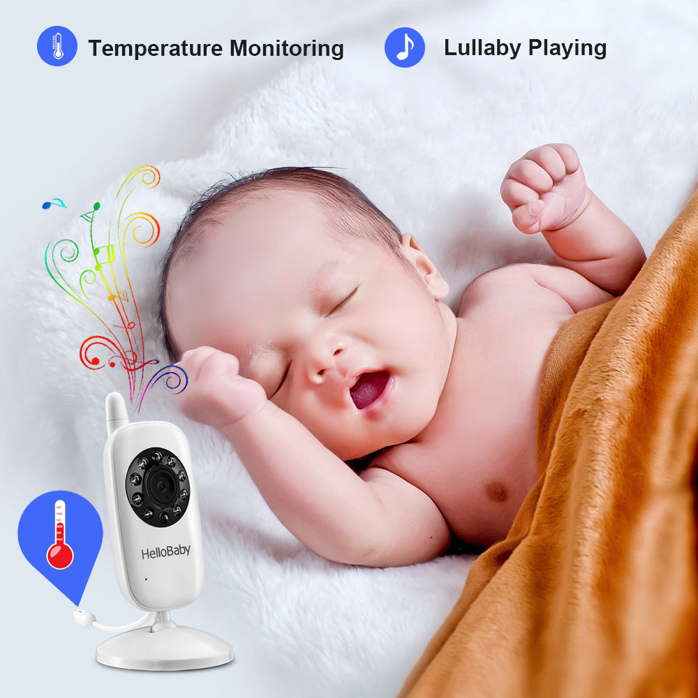 temperature monitoring & lullabies playing