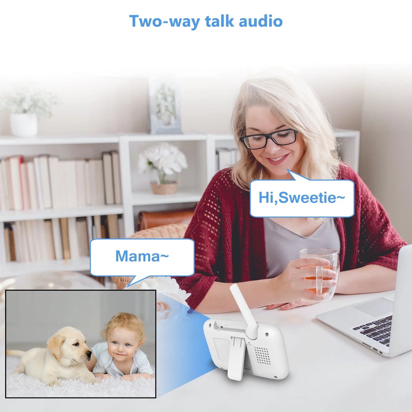 hellobaby best baby monitor - HelloBaby HB6336 Baby Camera Monitor