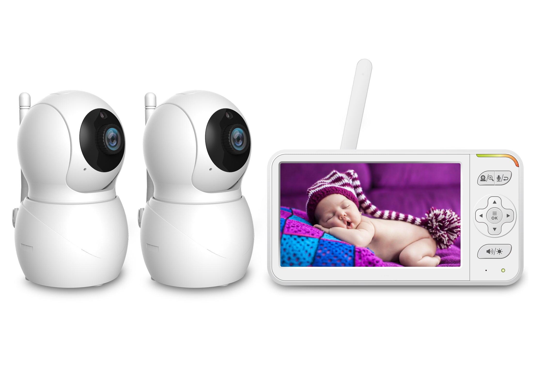 Baby Brezza HelloBaby Monitor HB50 Video Baby Monitor With