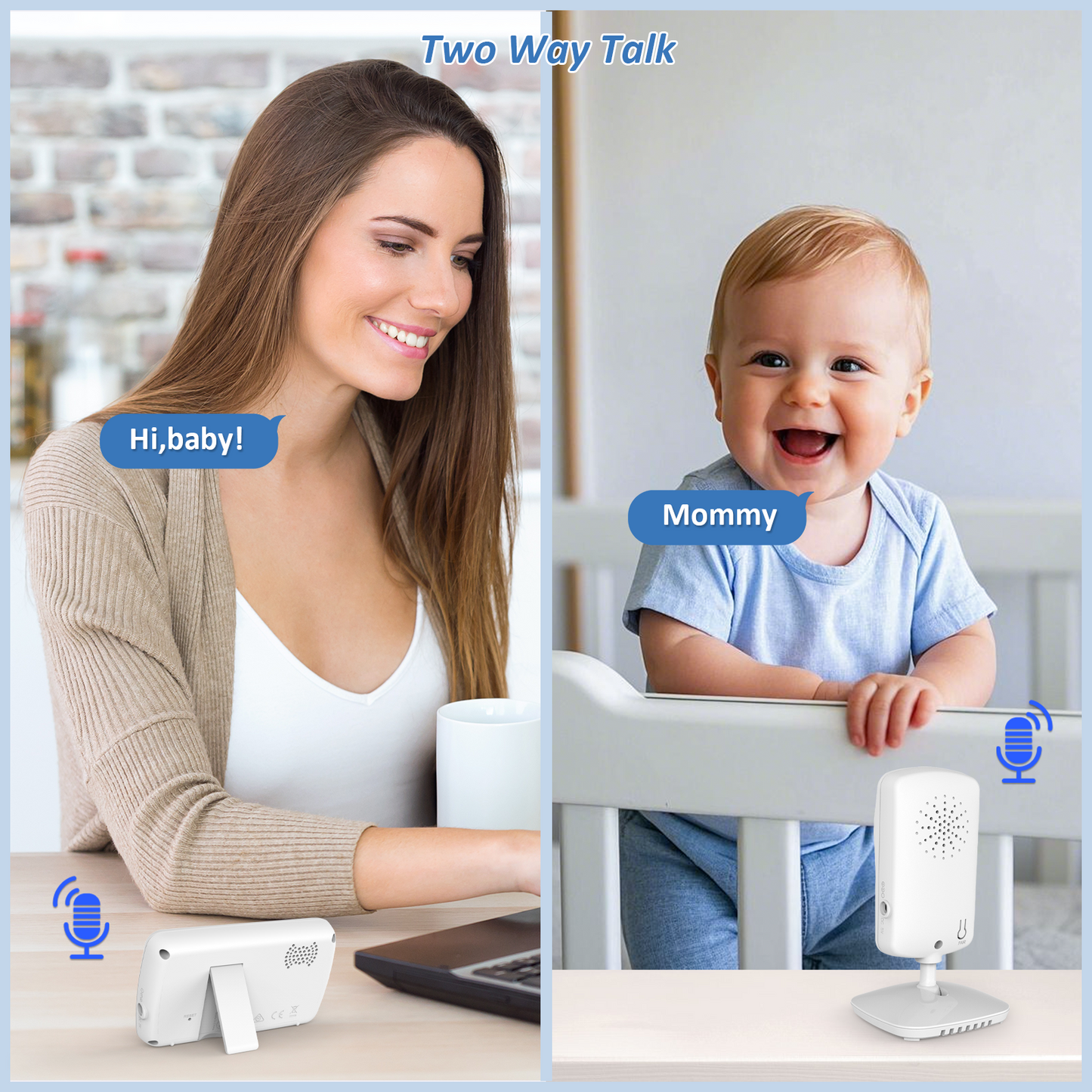 HB31 2.4” Video Baby Monitor