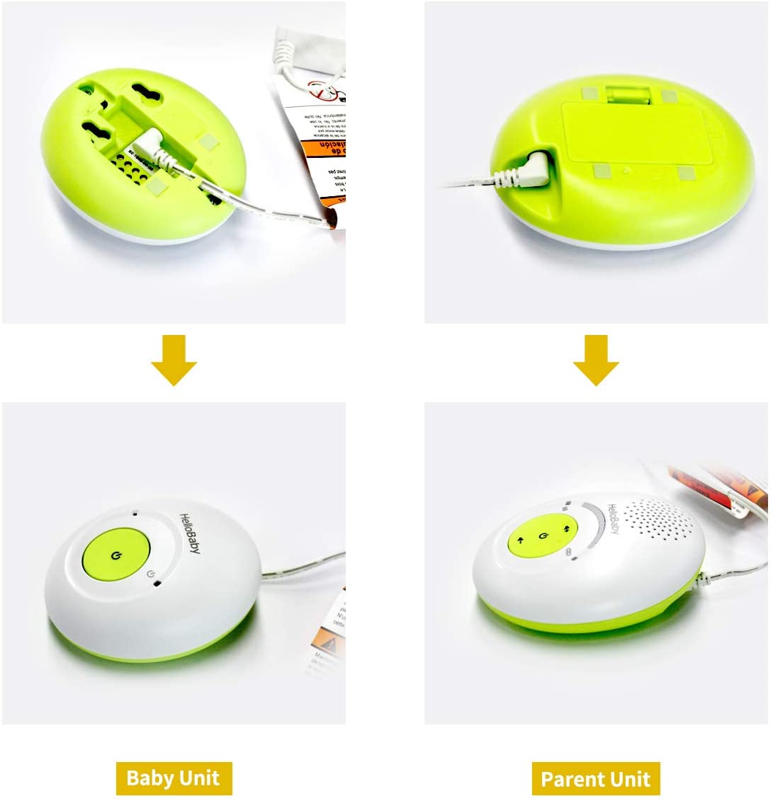 hellobaby best baby monitor - HB178- HelloBaby Audio Baby Monitor,Sound Indicator, Digitized Transmission, One Way Audio