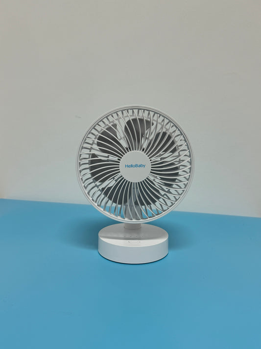 hellobaby best baby monitor - Hellobaby  Portable Personal Fan, Compact and Quiet, Perfect for Home, Office, and Travel Use, USB Rechargeable Mini Fan  