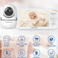 hellobaby best baby monitor - VTimes VT50T  Baby Monitor Video Baby Monitor with Camera and Audio No WiFi 5" LCD Screen, Two-Way Audio, Night Vision,1000ft Range, 2X Zoom Temperature Display, Lullaby Elderly Pet  