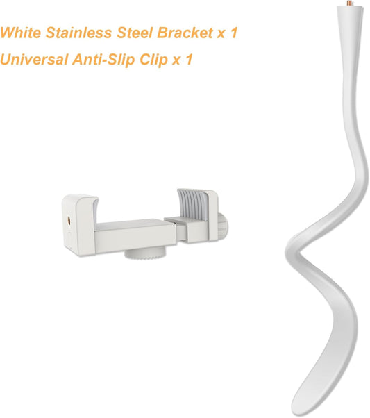 Universal Baby Monitor Camera Mount for Infant Optics DXR-8 & DXR-8 Pro, Compatible with HelloBaby Light-Weight Type Baby Monitors, Attaches to Cribs, Cots, or Furniture