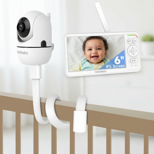 hellobaby best baby monitor - HelloBaby 6'' Video Baby Monitor  