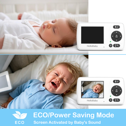 HB2530 3.2” Video Baby Monitor