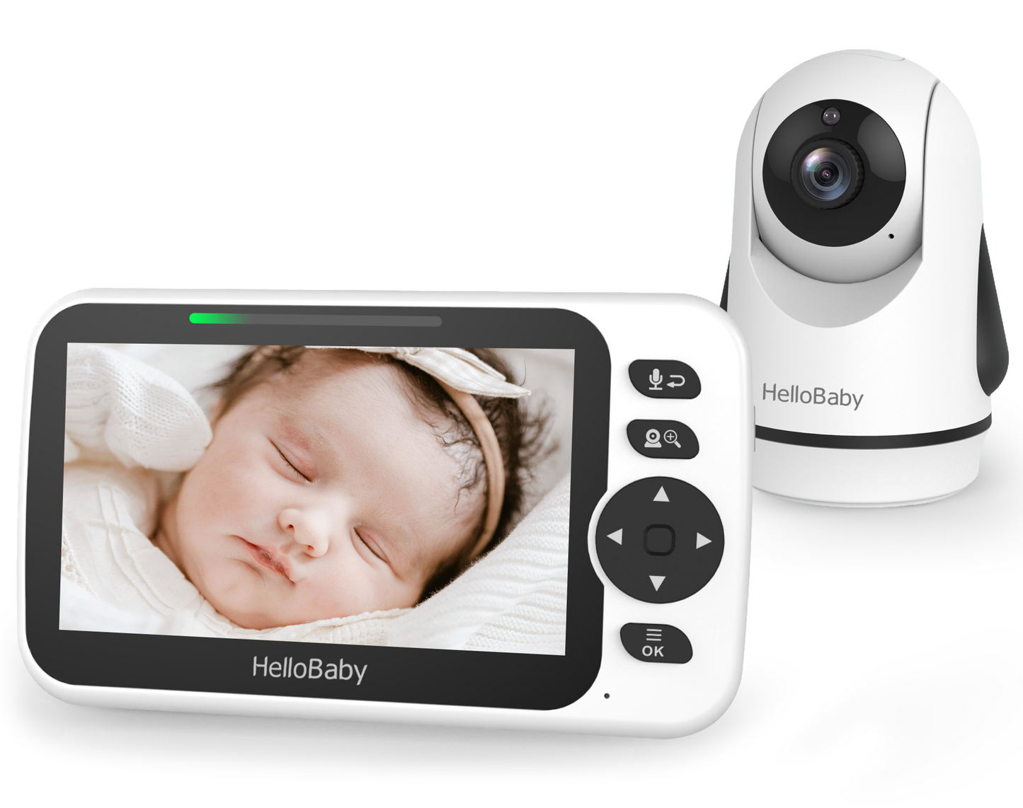 HB6352 5.0” Video Baby Monitor