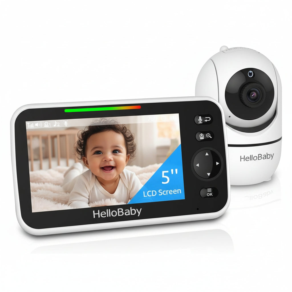 hellobaby best baby monitor - HelloBaby HB6550Pro Video Baby Monitor  