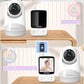 hellobaby best baby monitor - HelloBaby Monitor with 29Hour Battery Life and 4" IPS Screen, No WiFi, Video Baby Monitor with Camera and Audio 1000ft Long Rang Auto Night Vision 2 Way Audio Temperature VOX Mode for Baby Pet Eldly  