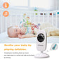 hellobaby best baby monitor - HelloBaby Monitor HB24 | Wireless Video Baby Monitor with Camera  