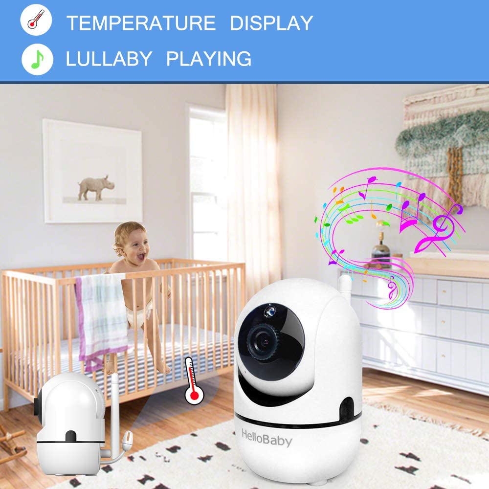 hellobaby best baby monitor - HelloBaby monitor HB65 | Video Baby Monitor with Camera | Hellobaby  